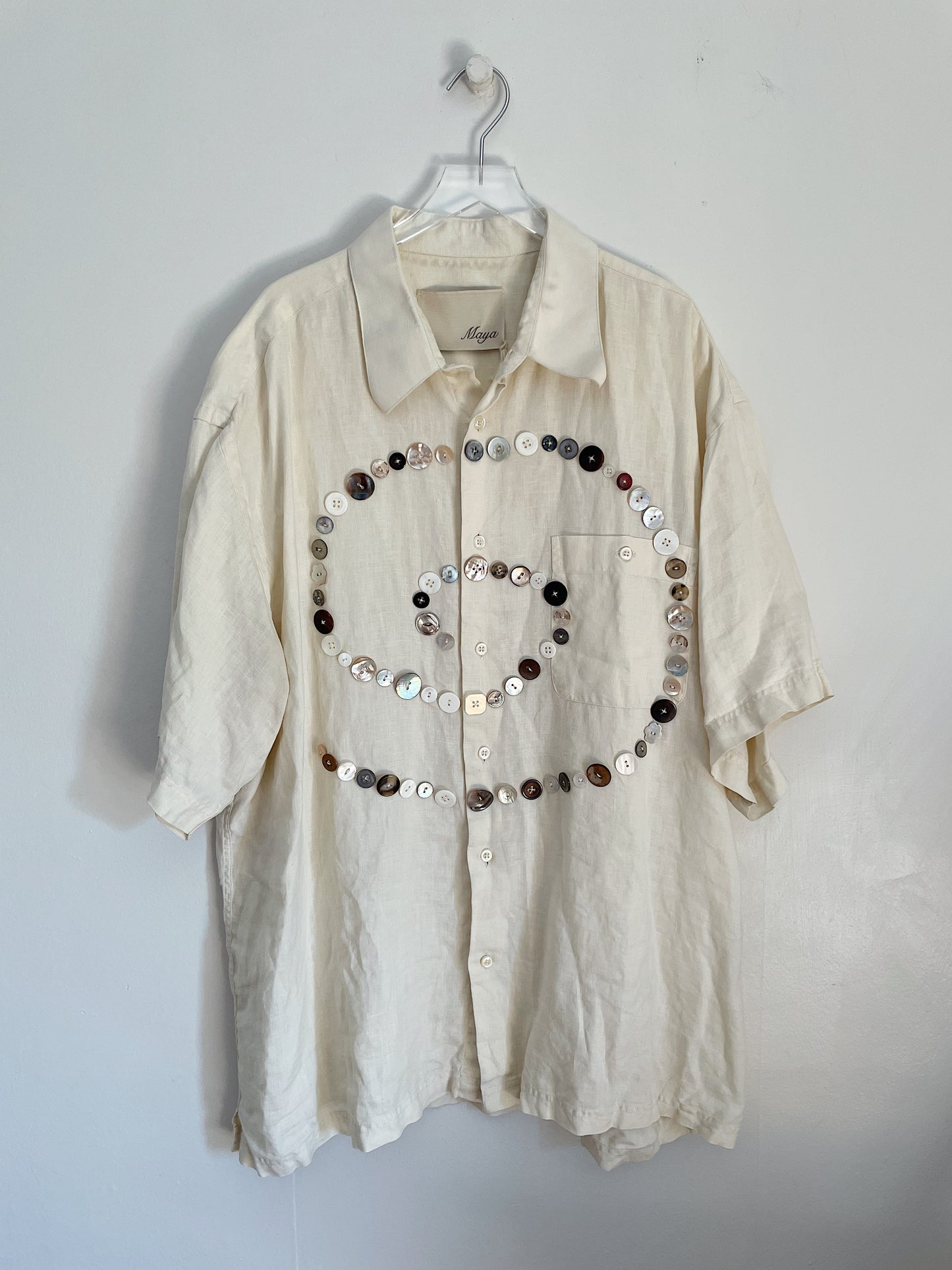 LOST & FOUND x MAYA BUTTON SHIRT 004
