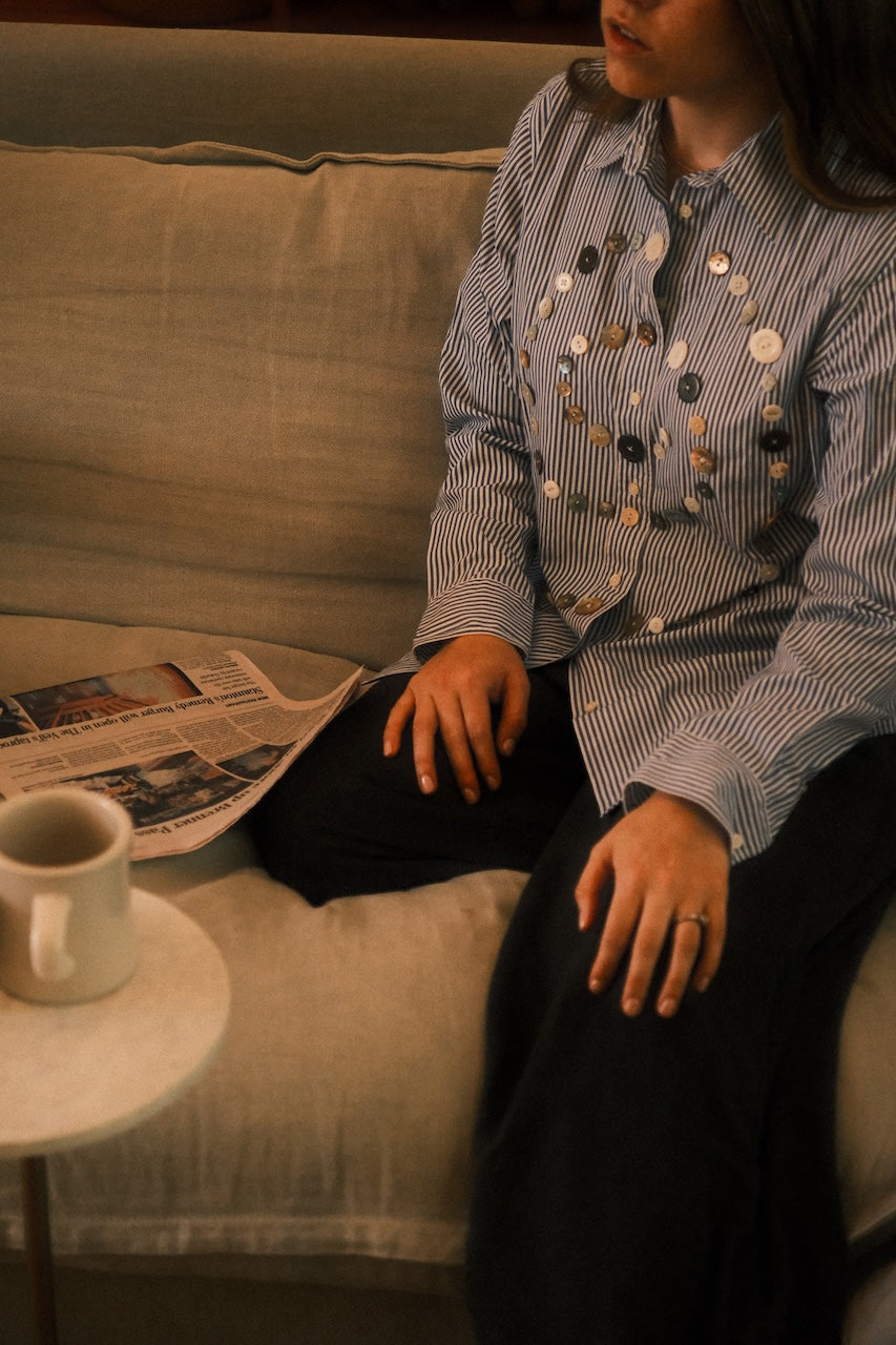 LOST & FOUND x MAYA BUTTON SHIRT 003