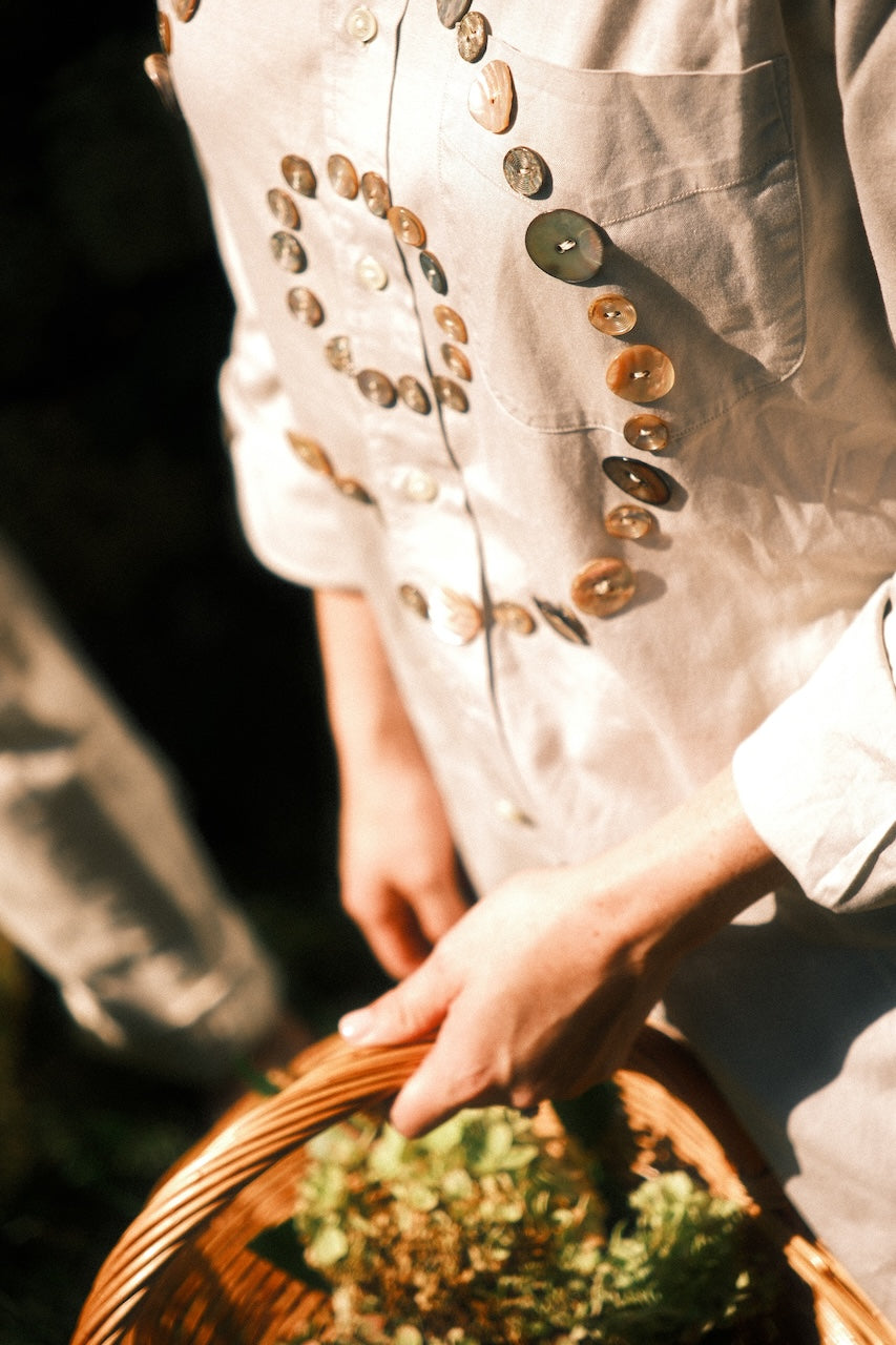 LOST & FOUND x MAYA BUTTON SHIRT 002