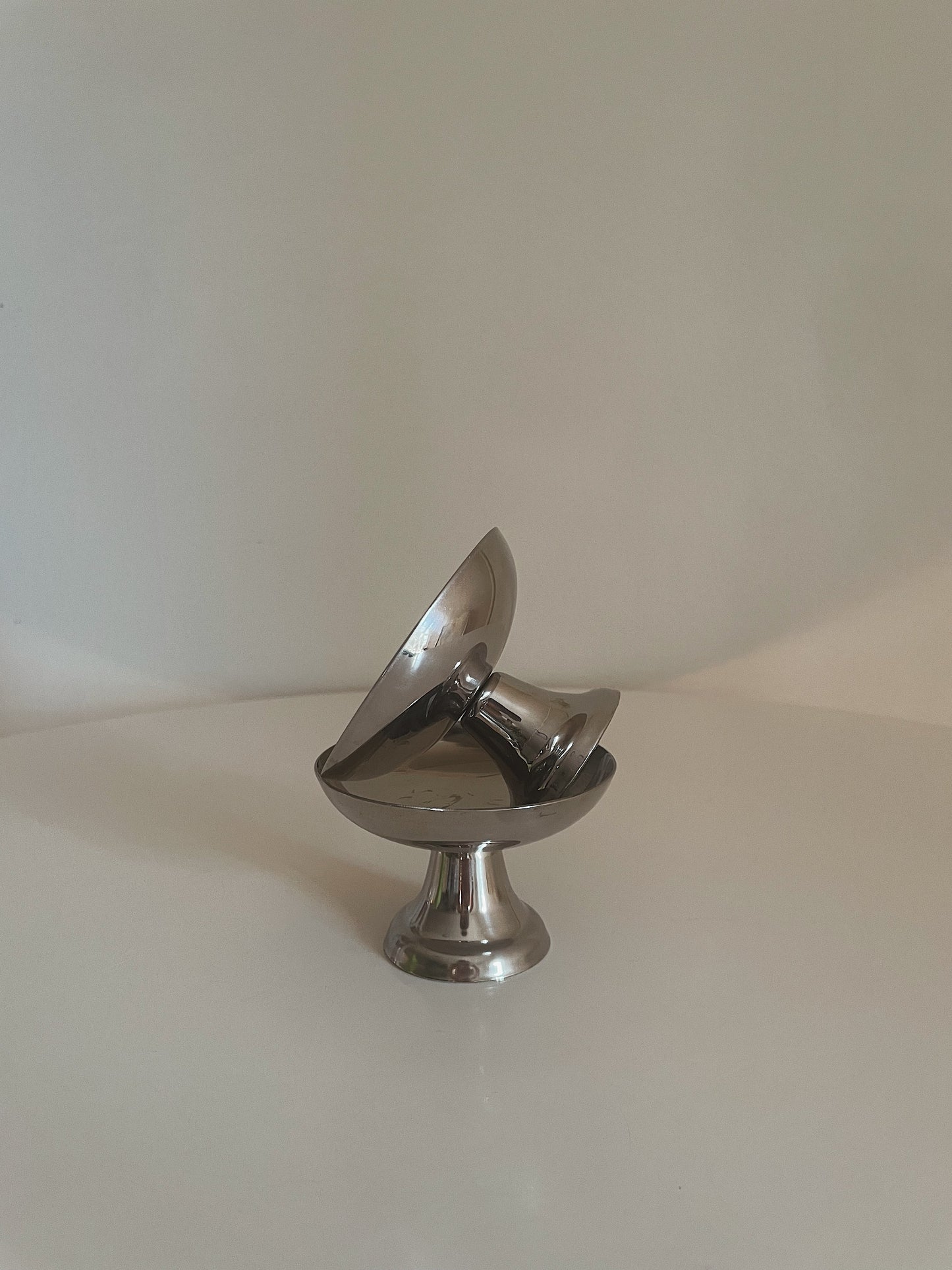 SILVER DESSERT CUPS