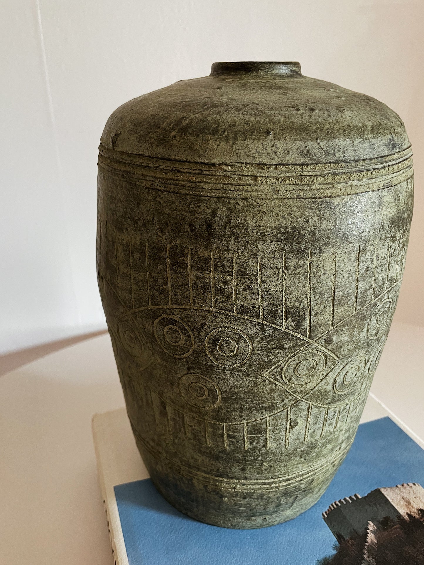 STONEWARE URN