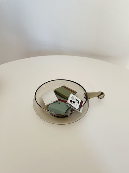 SMOKEY GLASS BOWL