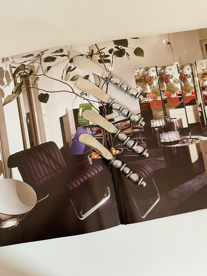 SILVER BEADED CANAPE KNIVES