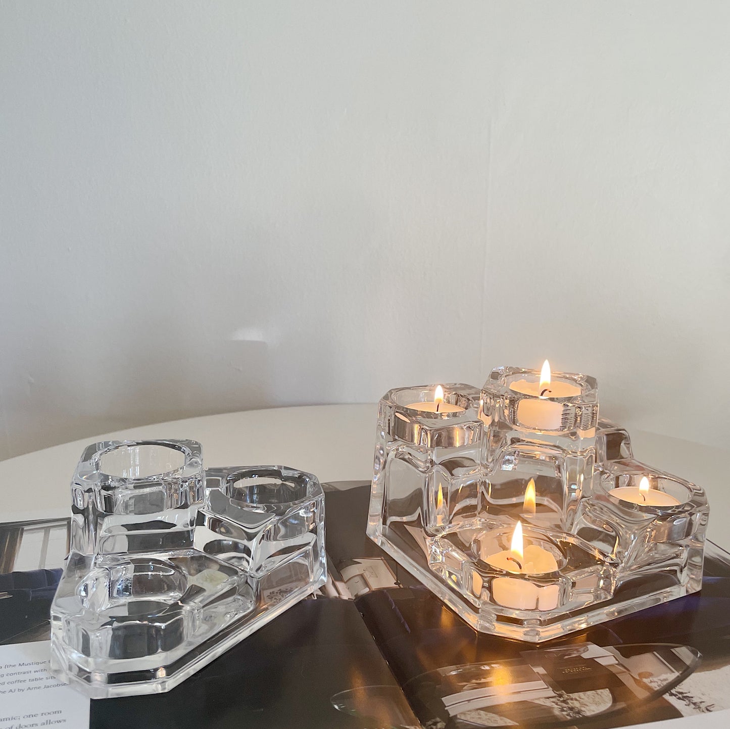 THREE TIERED TEALIGHT CANDLEHOLDER