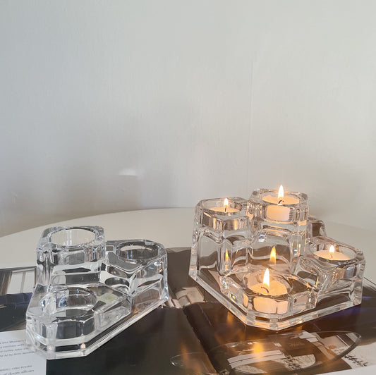 THREE TIERED TEALIGHT CANDLEHOLDER