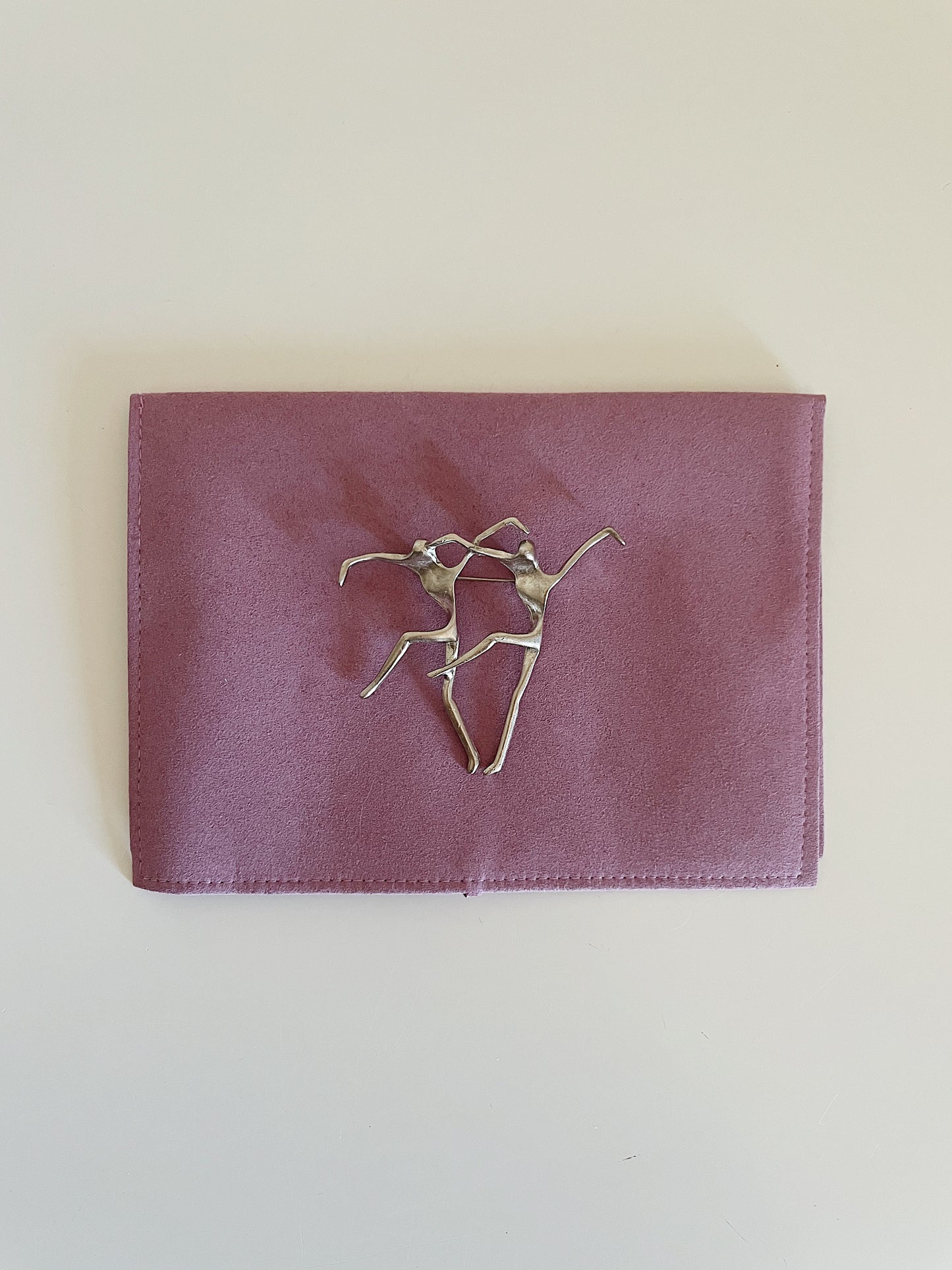 DANCING FIGURES BROOCH