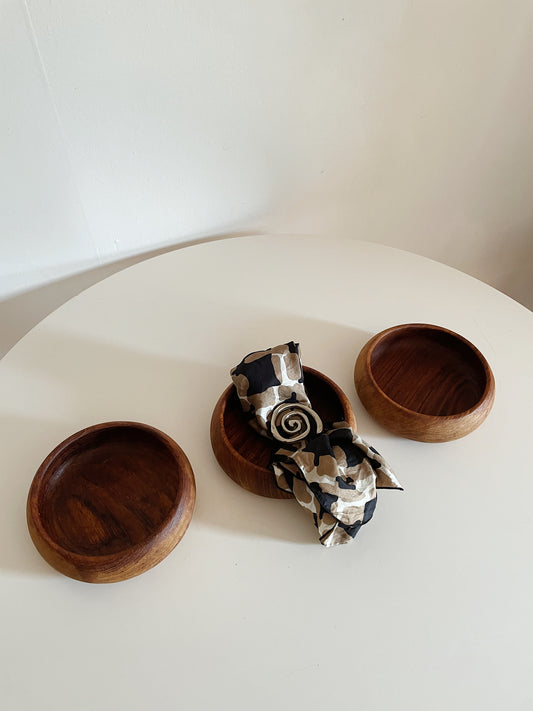 WOODEN BOWLS