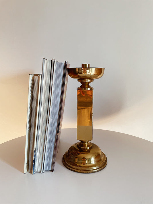 BRASS CANDLESTICK HOLDER