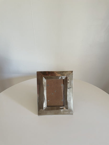 PEWTER POLISHED PICTURE FRAME