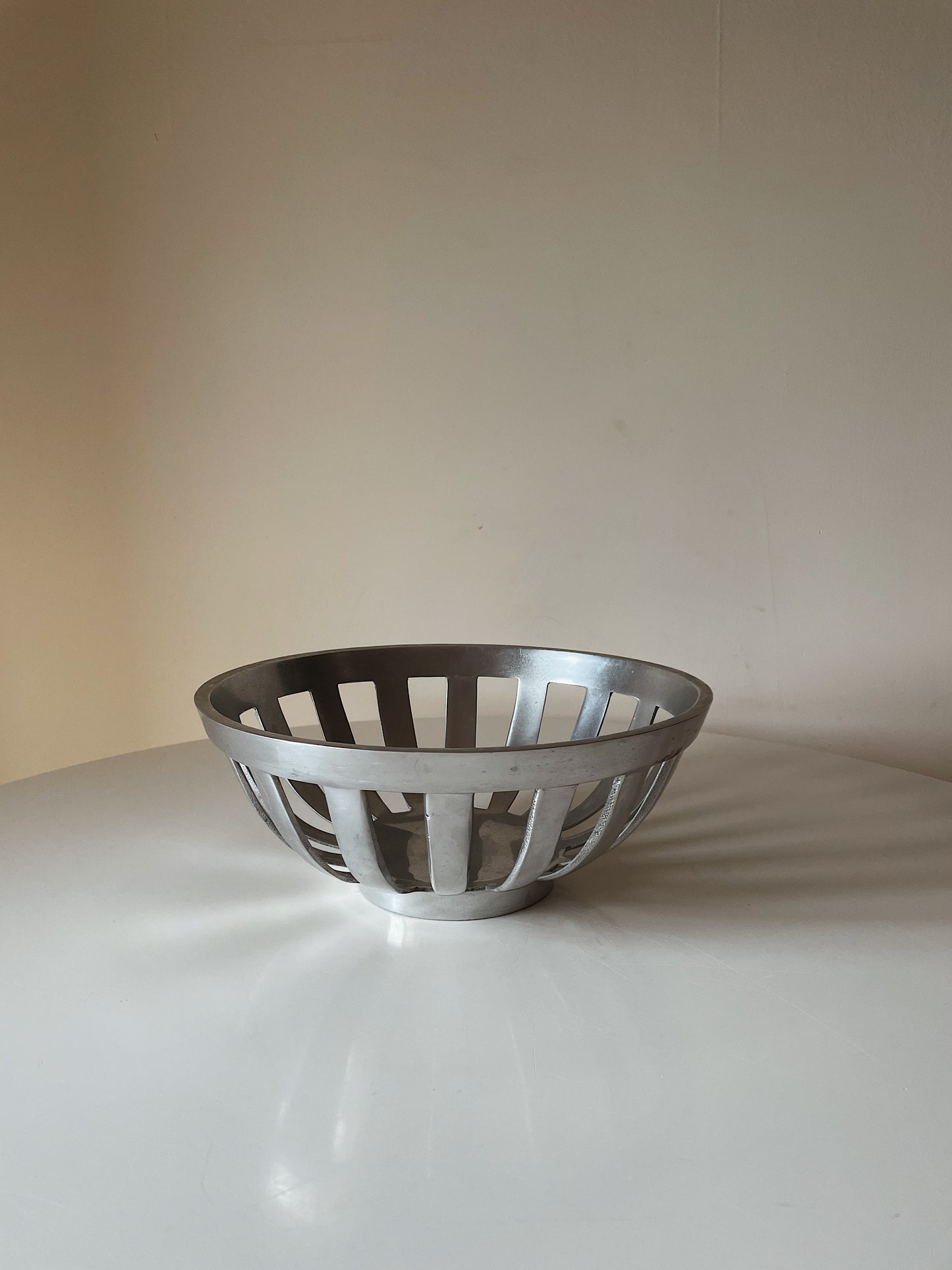 SILVER CUT OUT BOWL