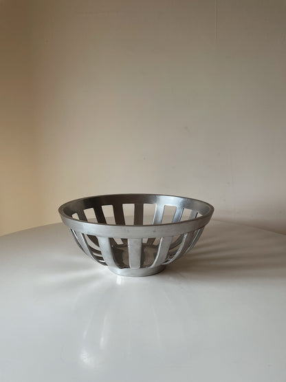 SILVER CUT OUT BOWL