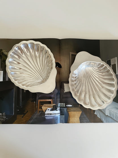 SILVER SHELL DISH