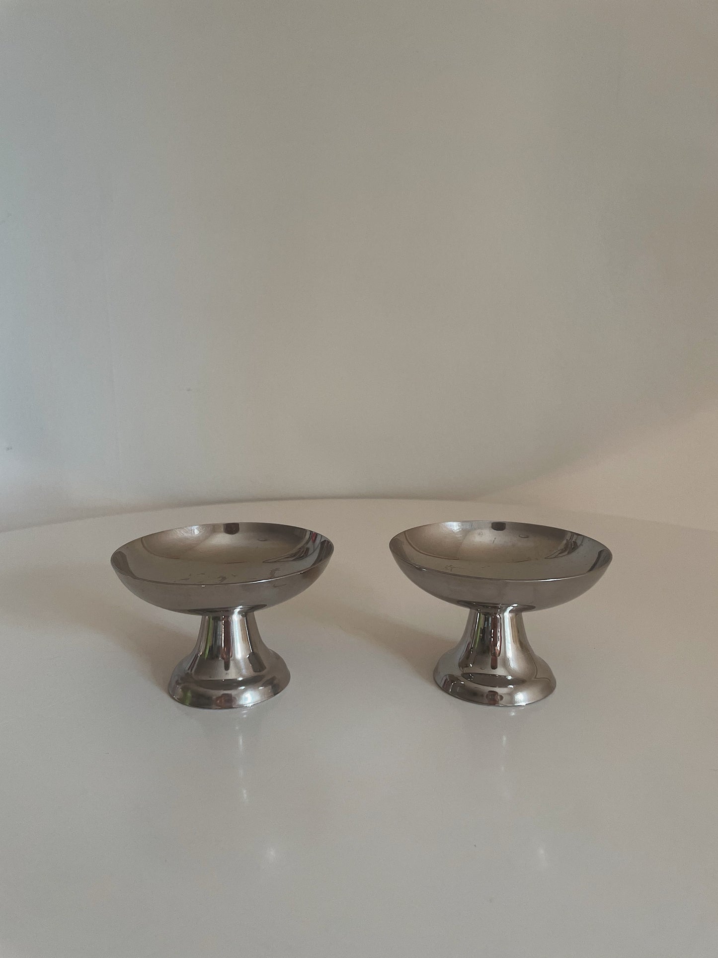 SILVER DESSERT CUPS