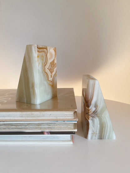 ONYX BOOKENDS