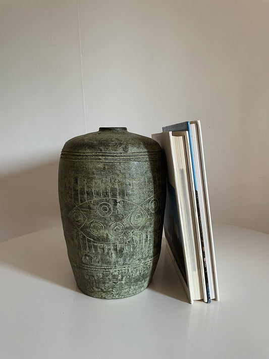 STONEWARE URN