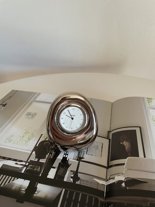 DANSK PAPERWEIGHT CLOCK