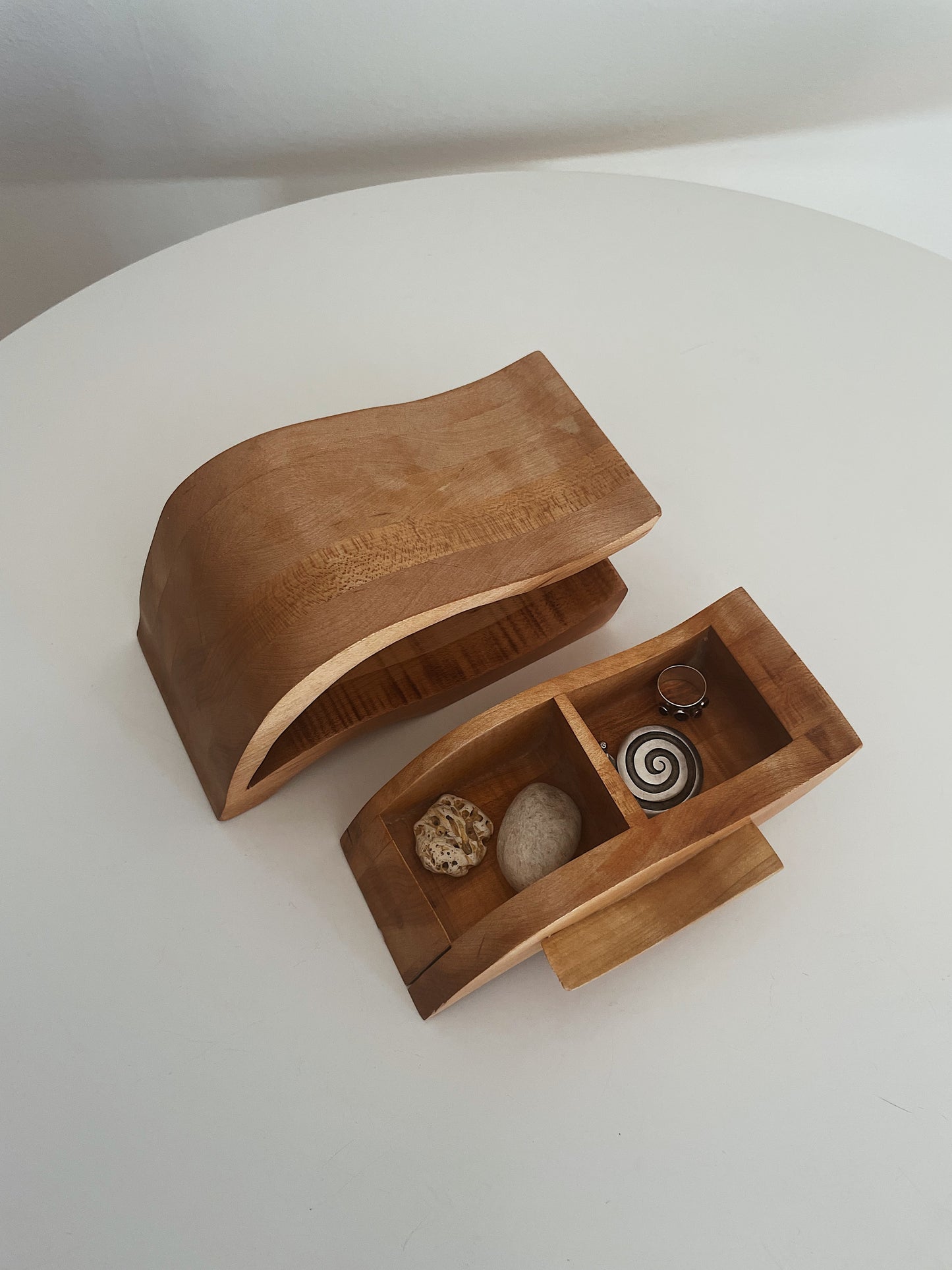 WOODEN JEWELRY BOX