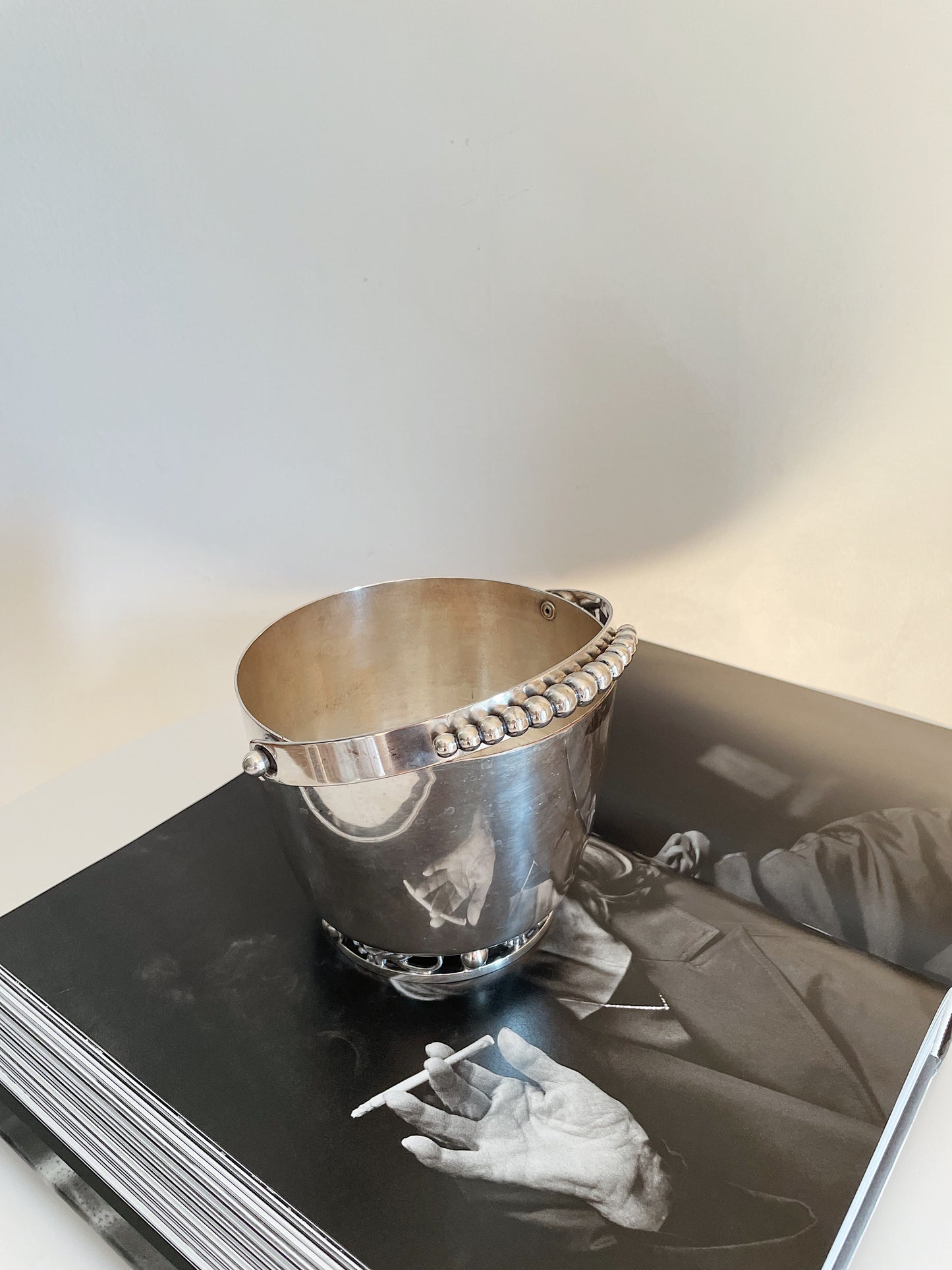 SILVER ICE BUCKET