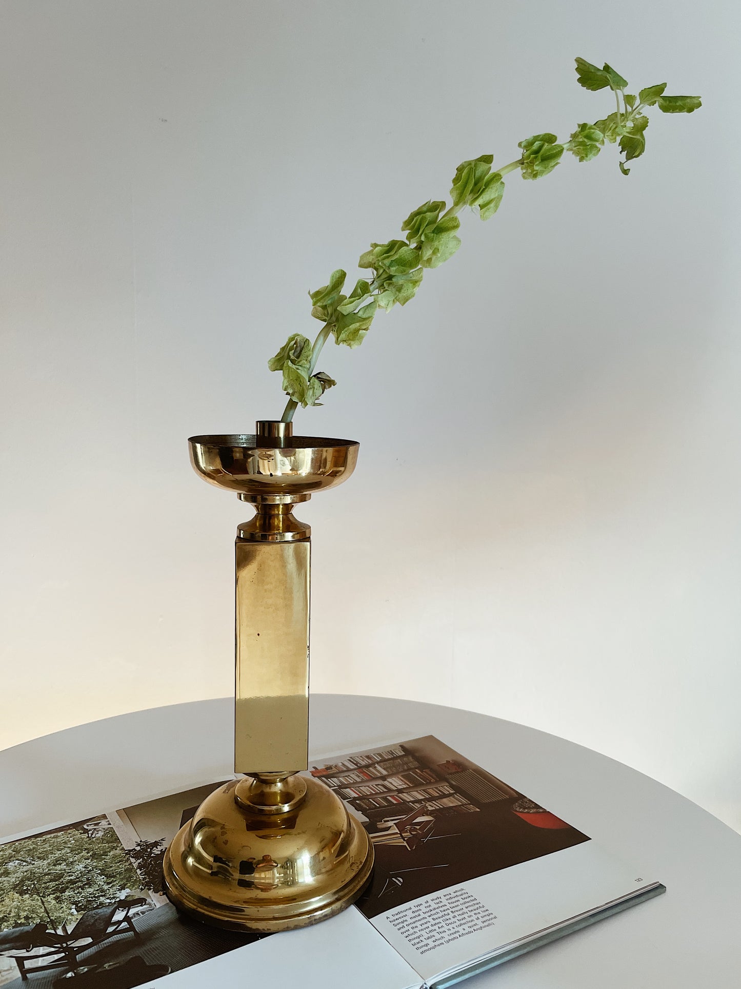 BRASS CANDLESTICK HOLDER