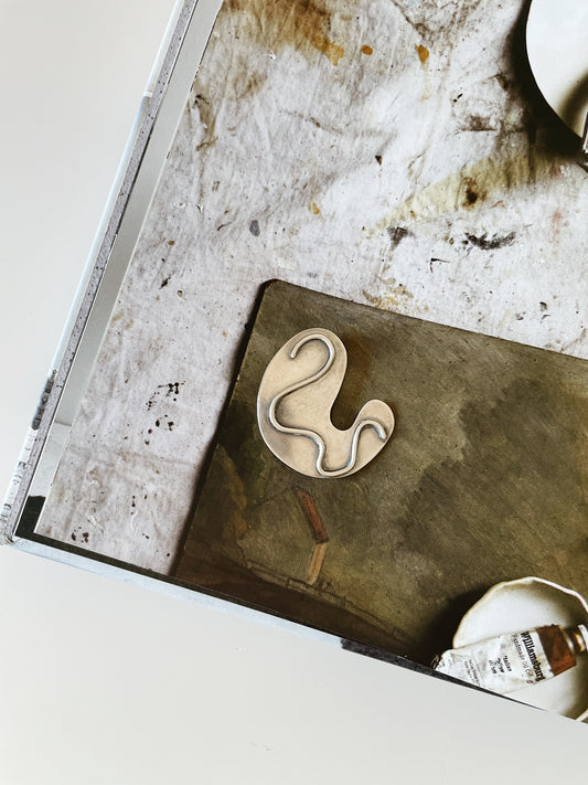 ABSTRACT BROOCH