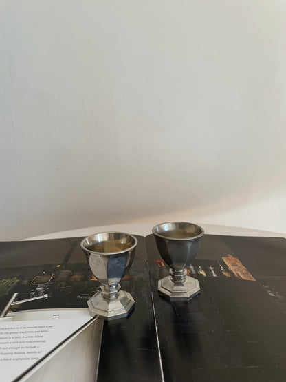 AIR FRANCE SILVER EGG CUPS