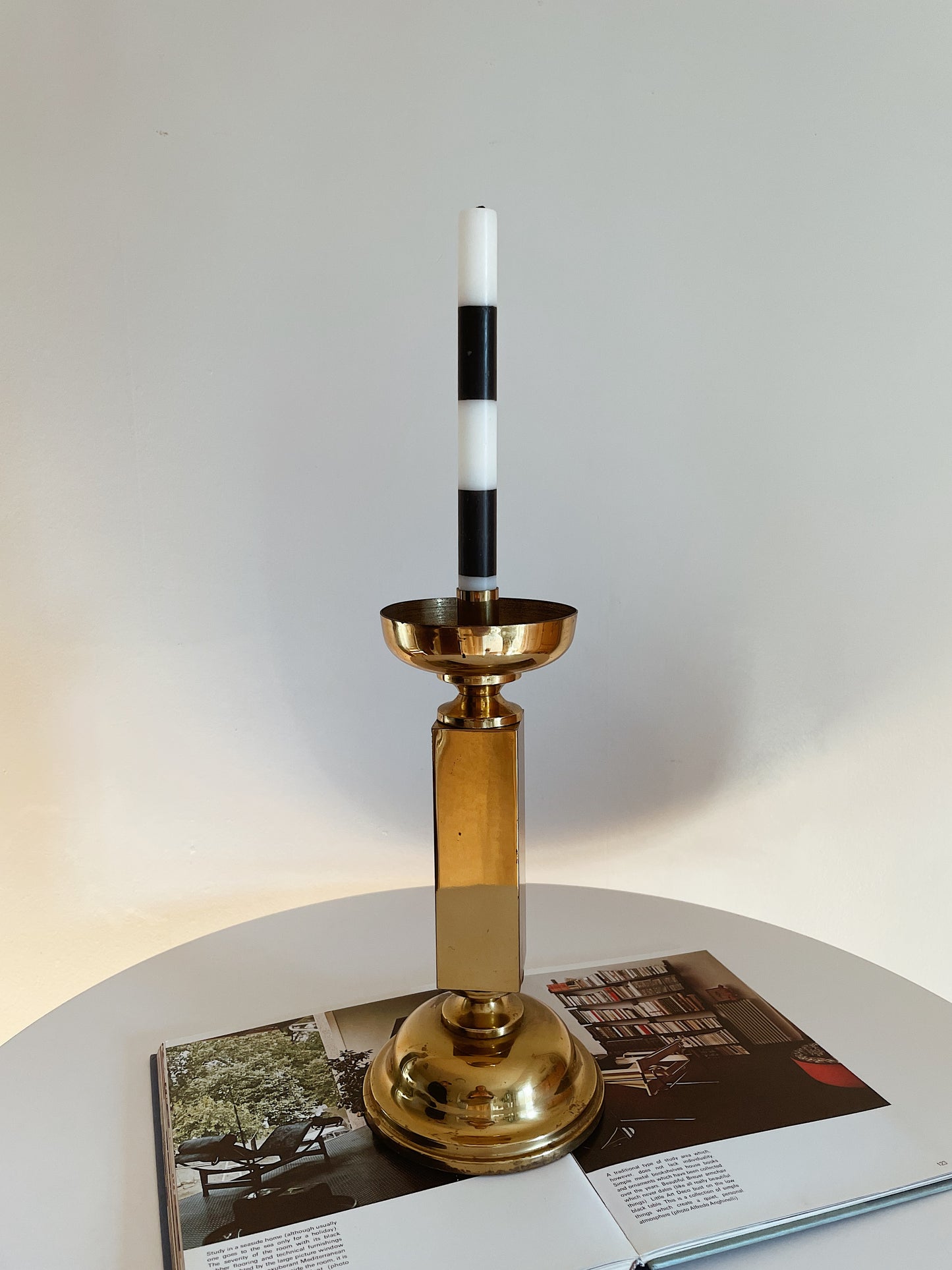BRASS CANDLESTICK HOLDER