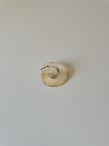 SPIRAL BROOCH