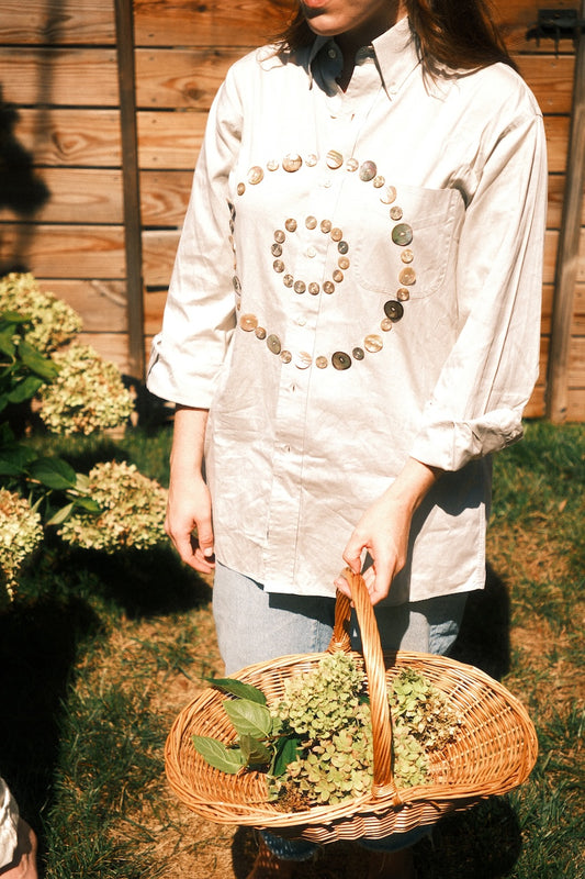 LOST & FOUND x MAYA BUTTON SHIRT 002