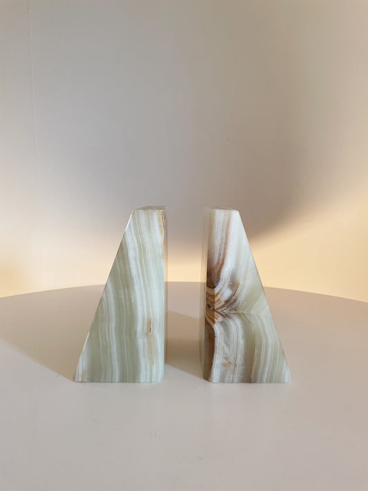 ONYX BOOKENDS