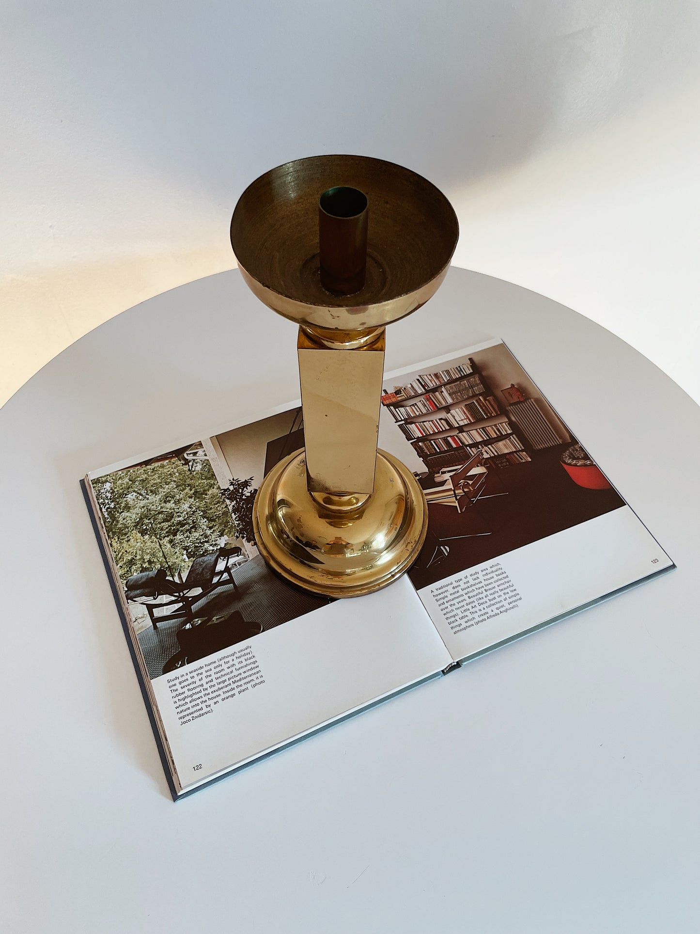 BRASS CANDLESTICK HOLDER