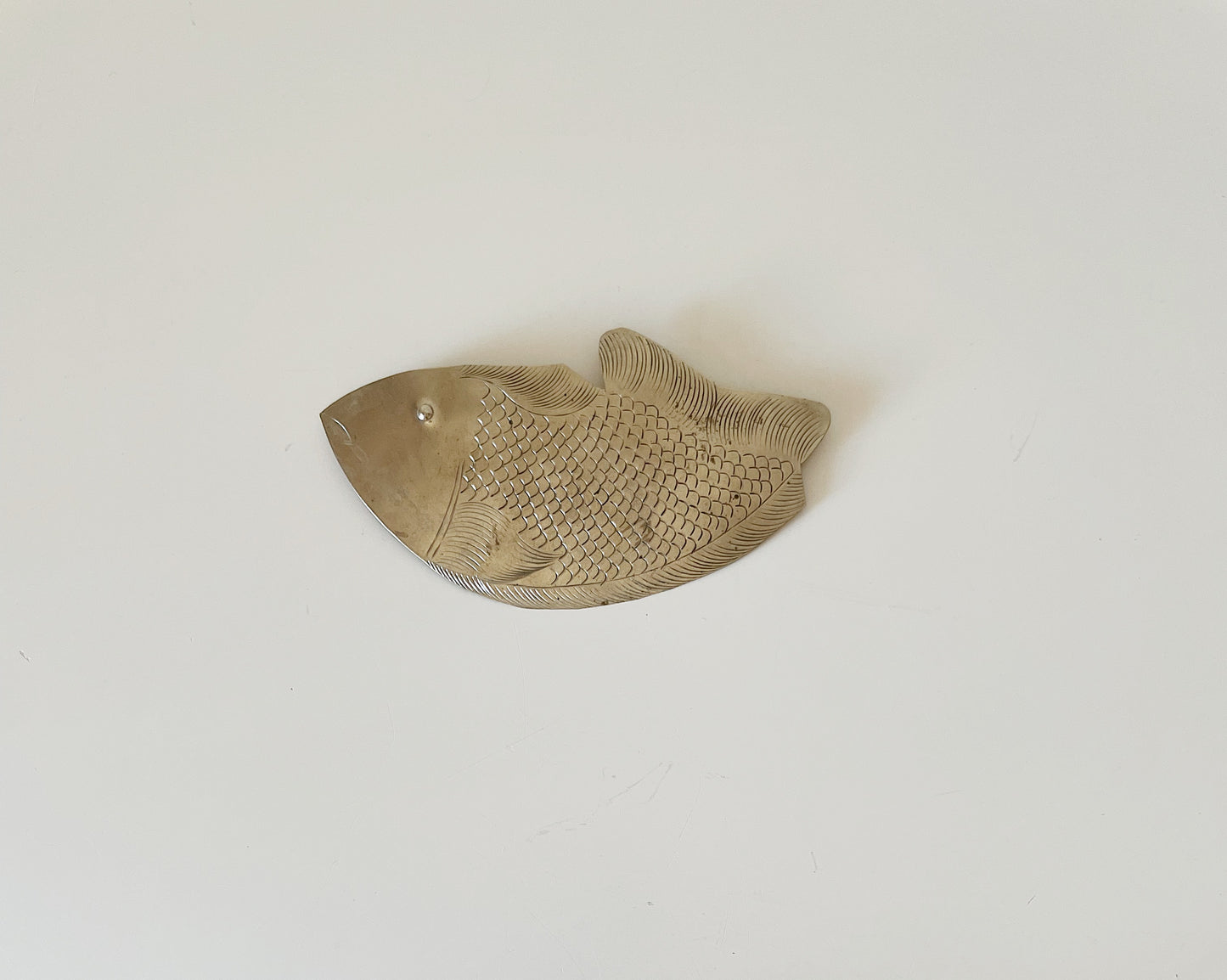 SILVER FISH BROOCH