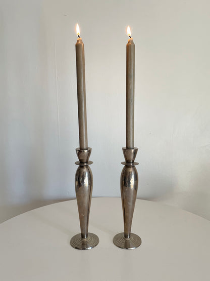 ART DECO CANDLESTICK HOLDERS